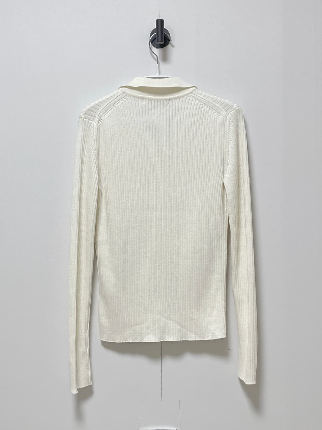 웬위윌(WHEN WE WILL) 실크 혼방 골지 카디건 상품이미지5