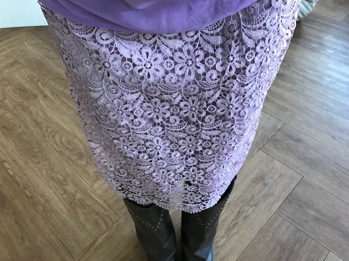 vintage lace skirt 상품이미지2