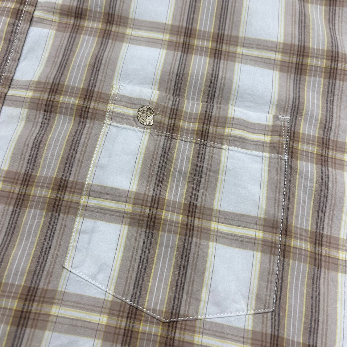 Carhartt 칼하트 체크패턴 반팔셔츠 상품이미지4