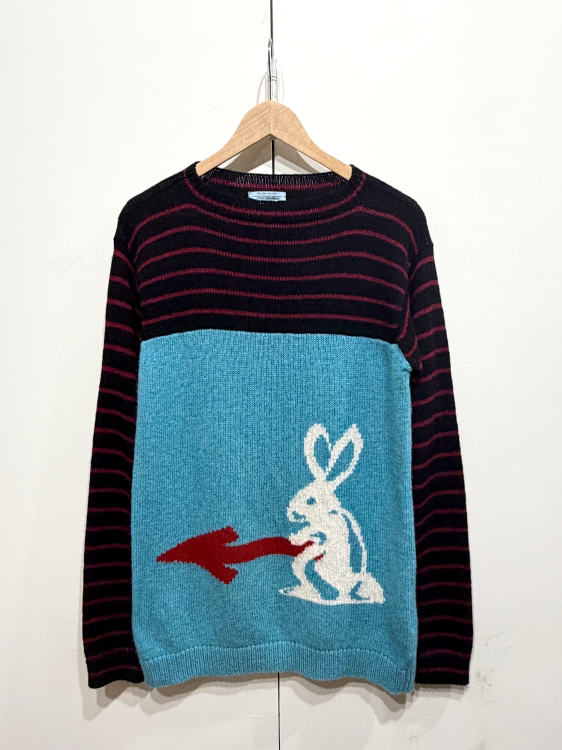 16SS 프라다 울 인타르시아 니트 스웨터 상품이미지1