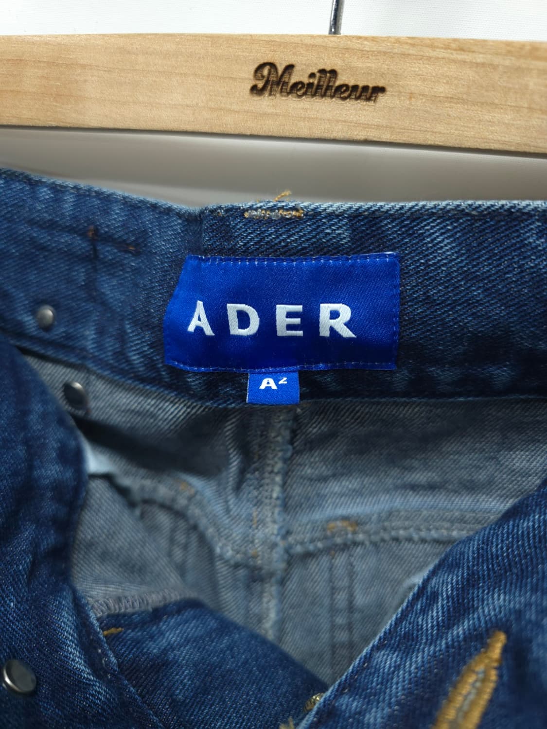 (새상품) 아더에러 여성 톤 패치 진 (블루/26~27) 상품이미지7