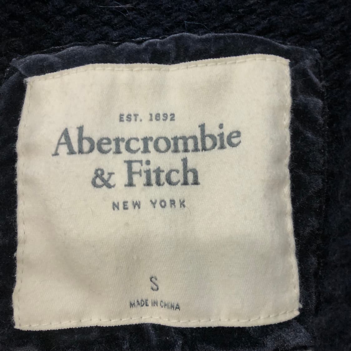 S 아베크롬비 사슴 하트 패턴 가디건 상품이미지5