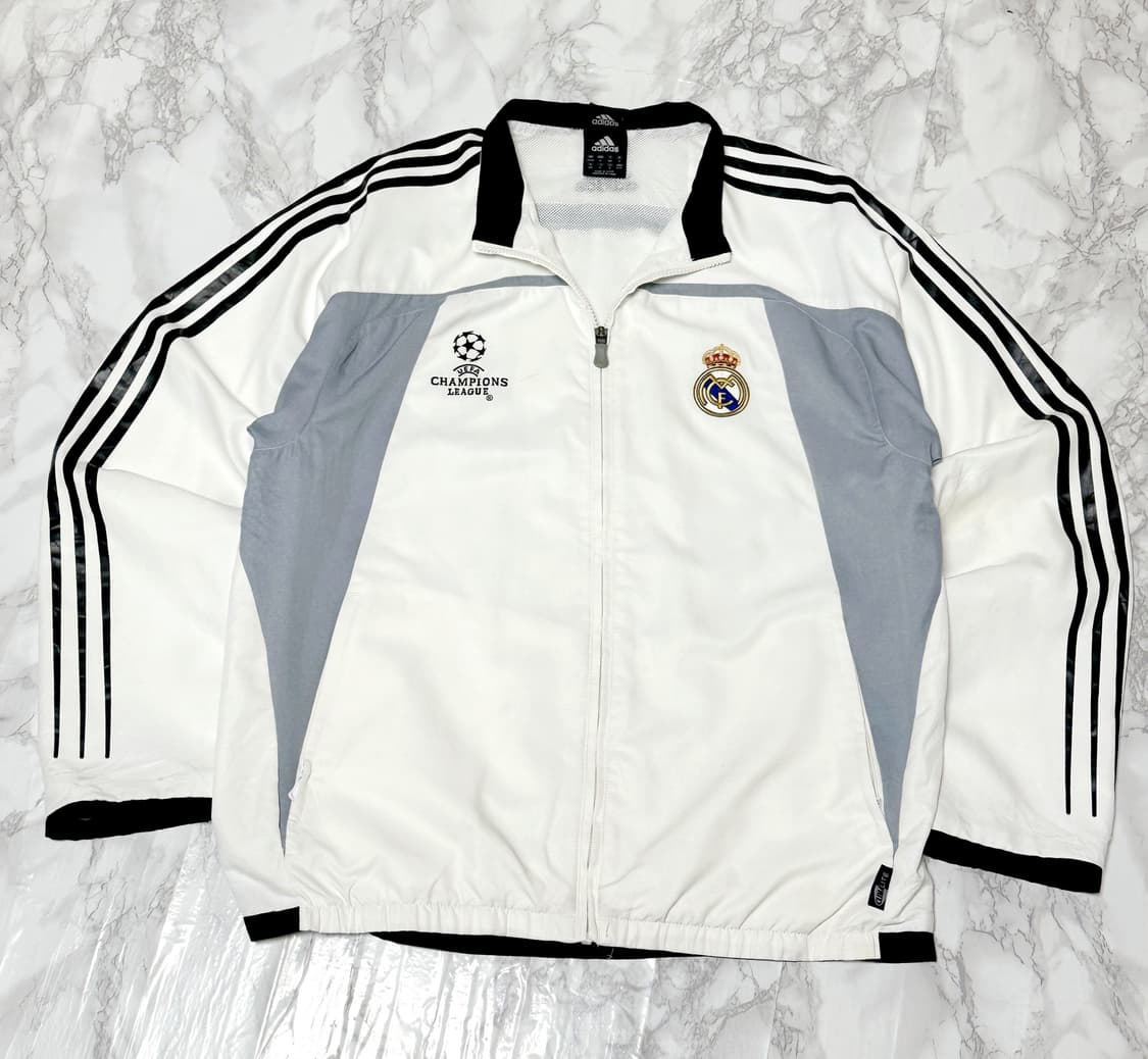 아디다스 레알 마드리드 04-05 지급용 챔피언스 리그 바람막이 자켓 상품이미지1