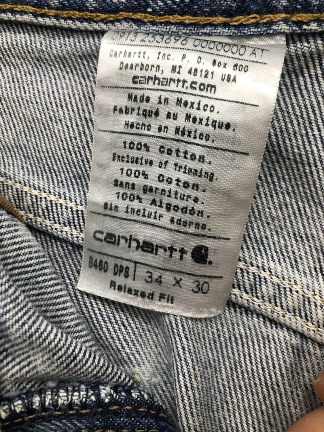 칼하트 데님바지 상품이미지4