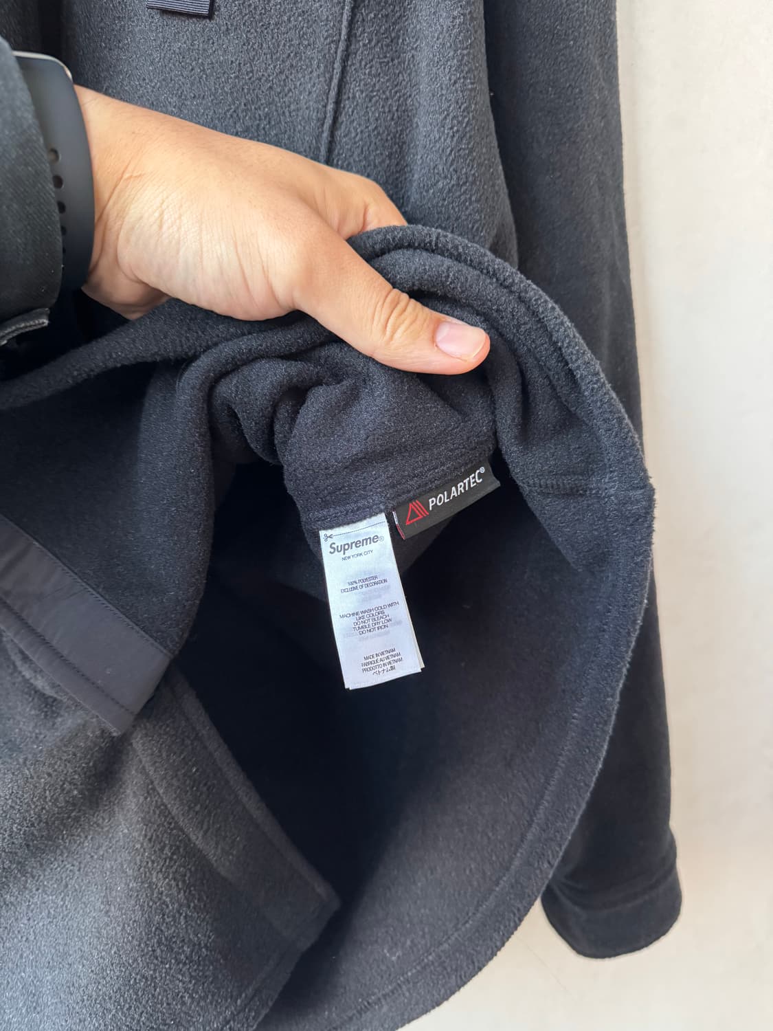 Fw23 슈프림 폴라텍 셔츠 상품이미지7