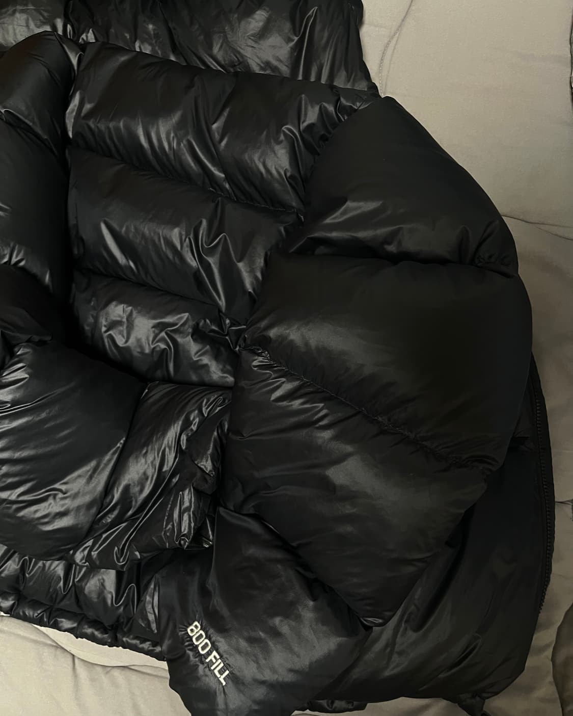 스투시 다운 파카 마이크로 립스탑 팬텀 블랙 사이즈 L 판매 상품이미지2