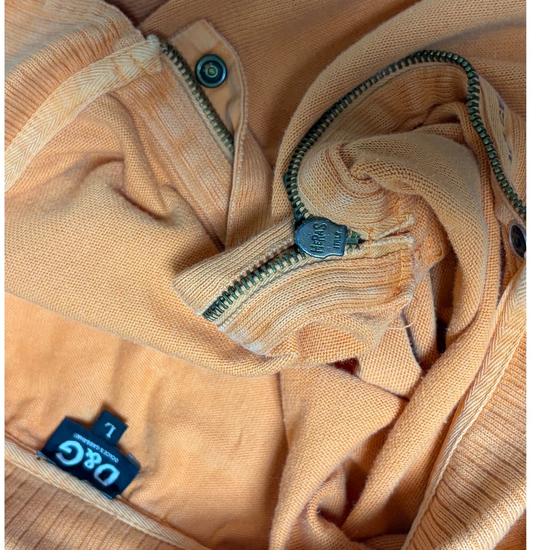 돌체앤가바나 하프 집 니트 상품이미지7