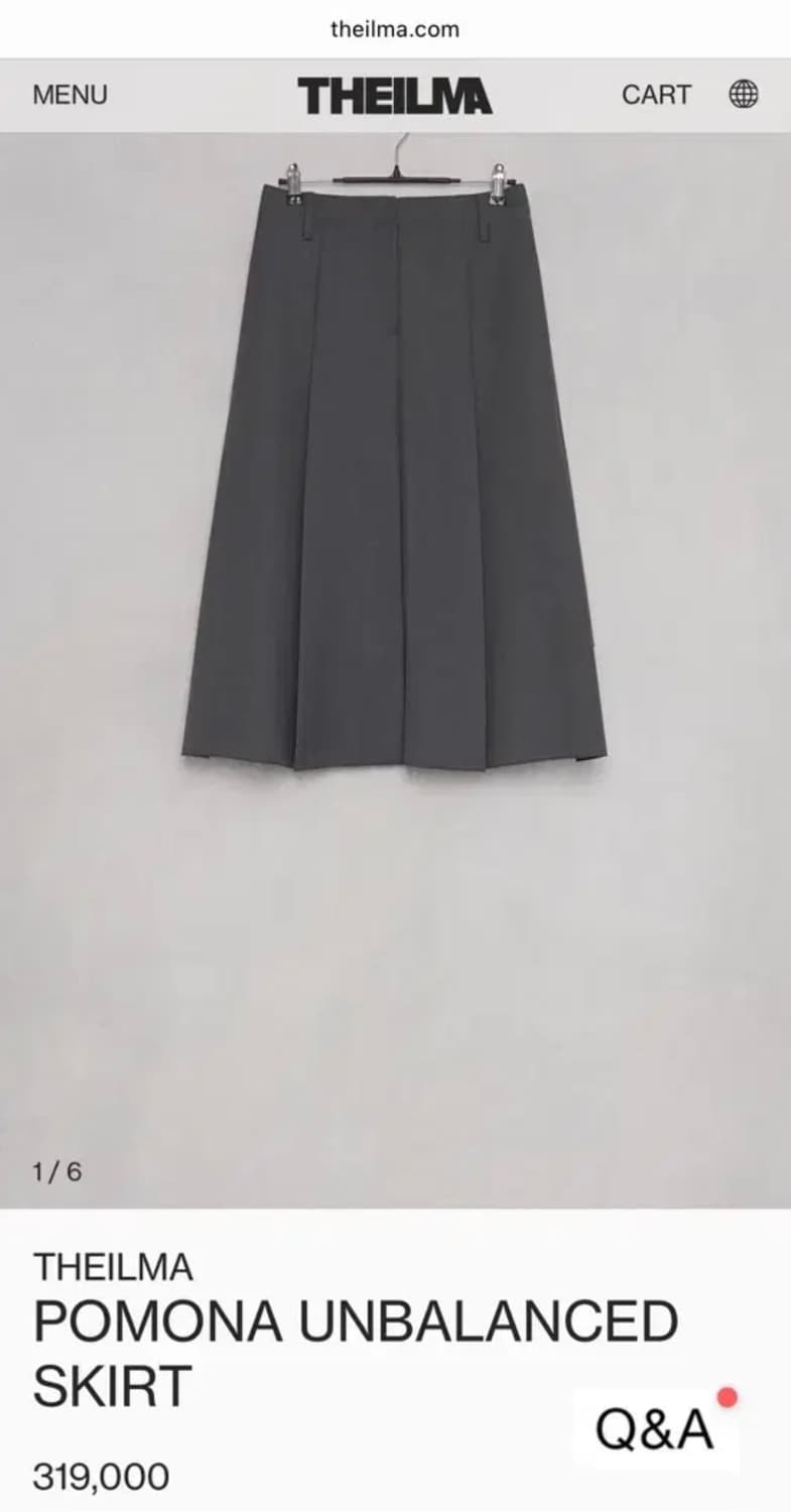 더일마 Theilma 포모나 언발 셋업 풀박 상품이미지2