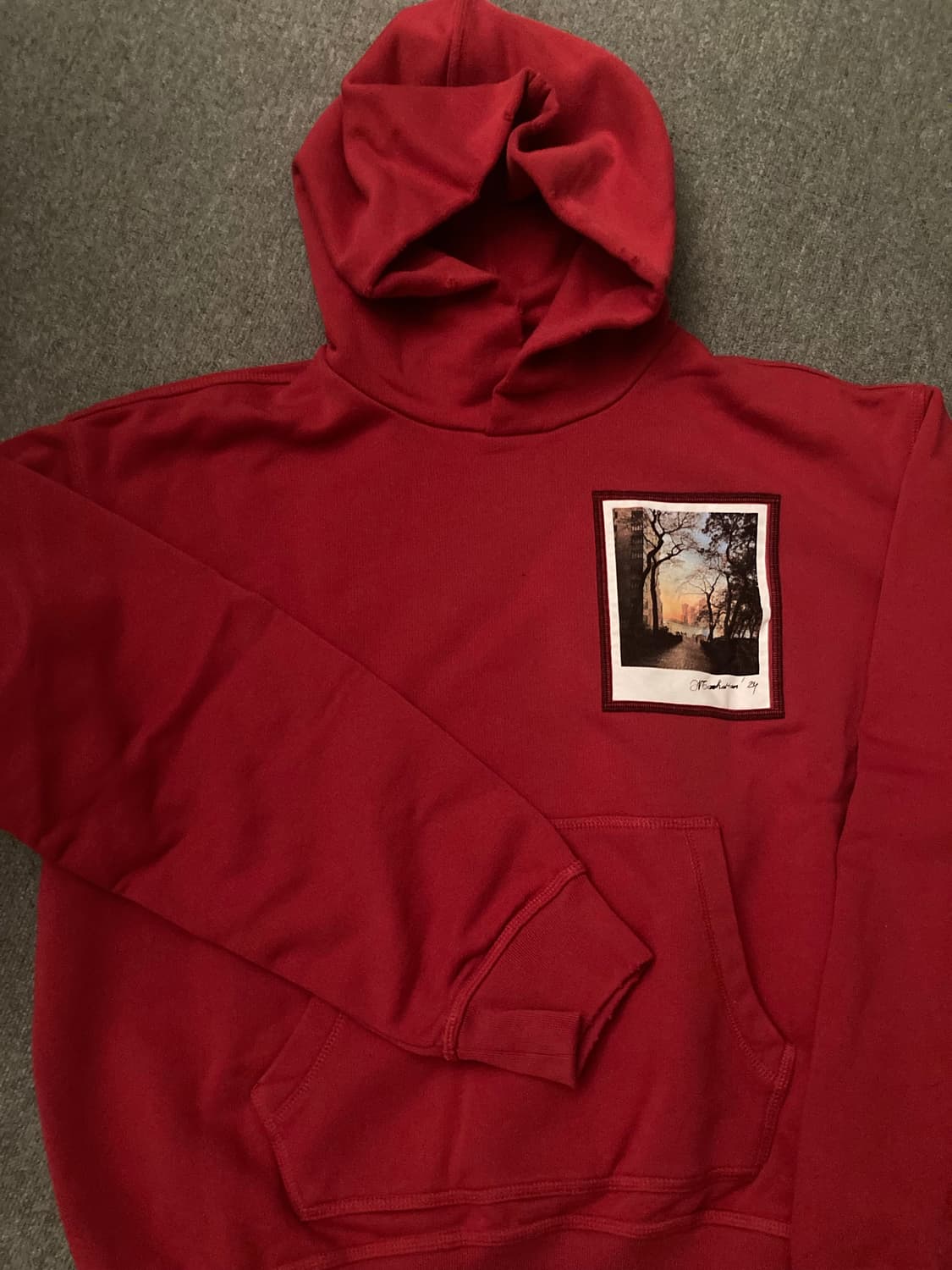 헬무트랭 포스트카드 후드티 L 상품이미지2