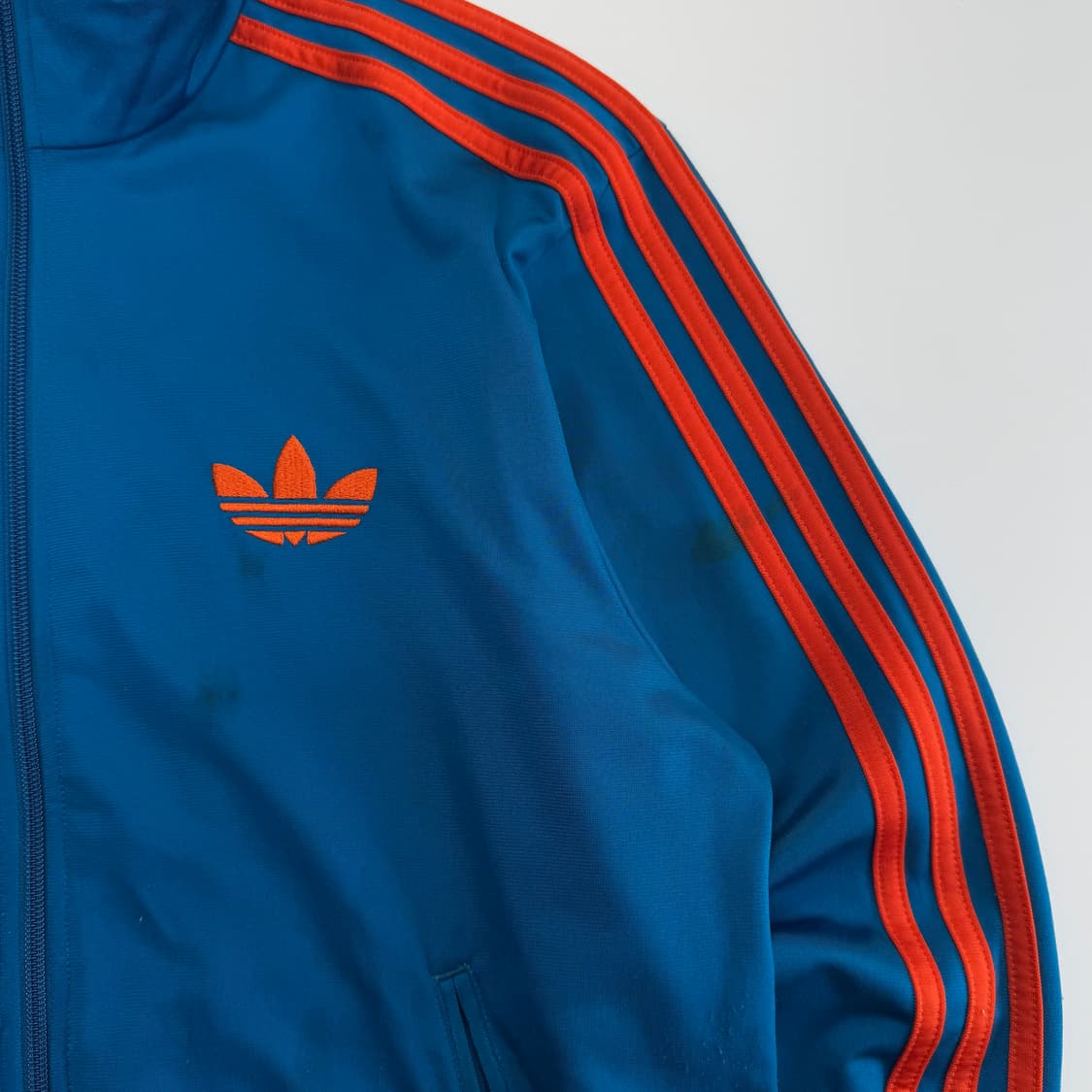 Adidas 아디다스 오렌지 블루 구파 져지 상품이미지5