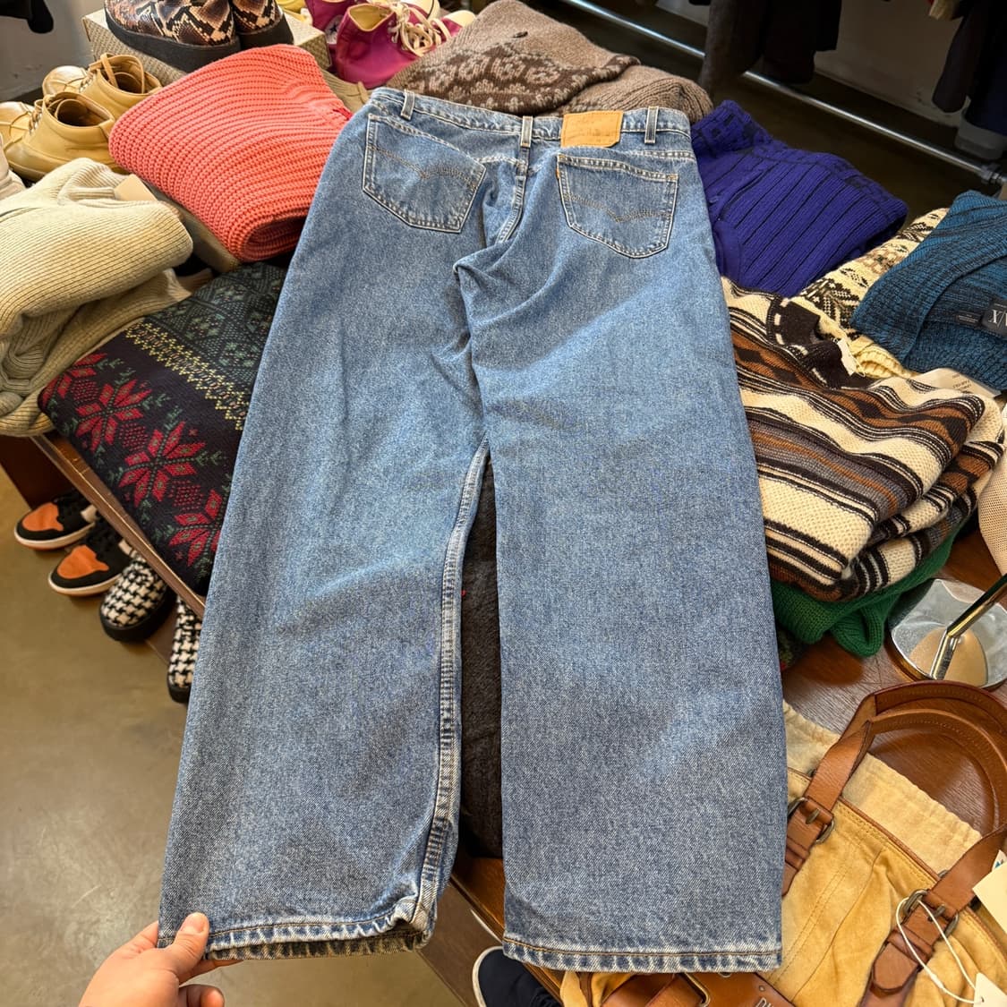 90S 리바이스 505 오렌지탭 브라질 생산 35 36 34 상품이미지1