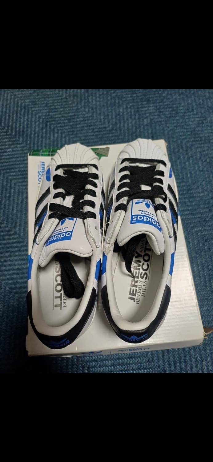 제레미스캇 아디다스 블루도트 슈퍼스타 220 상품이미지2