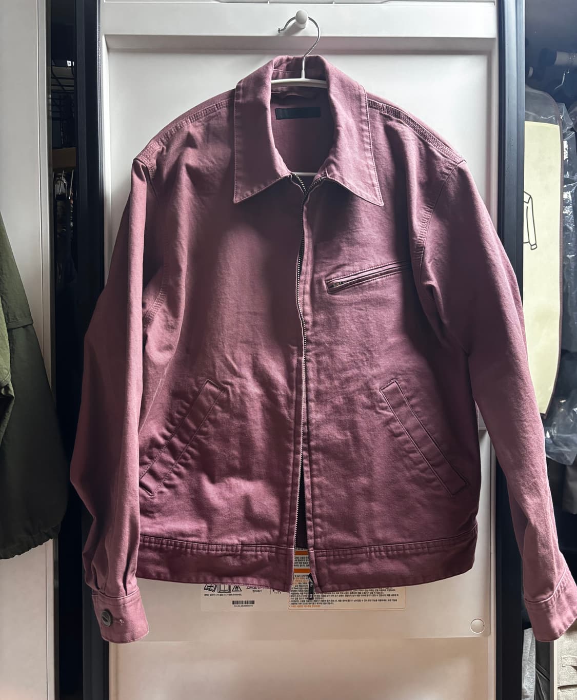 [S] 유니클로 집업블루종 상품이미지2