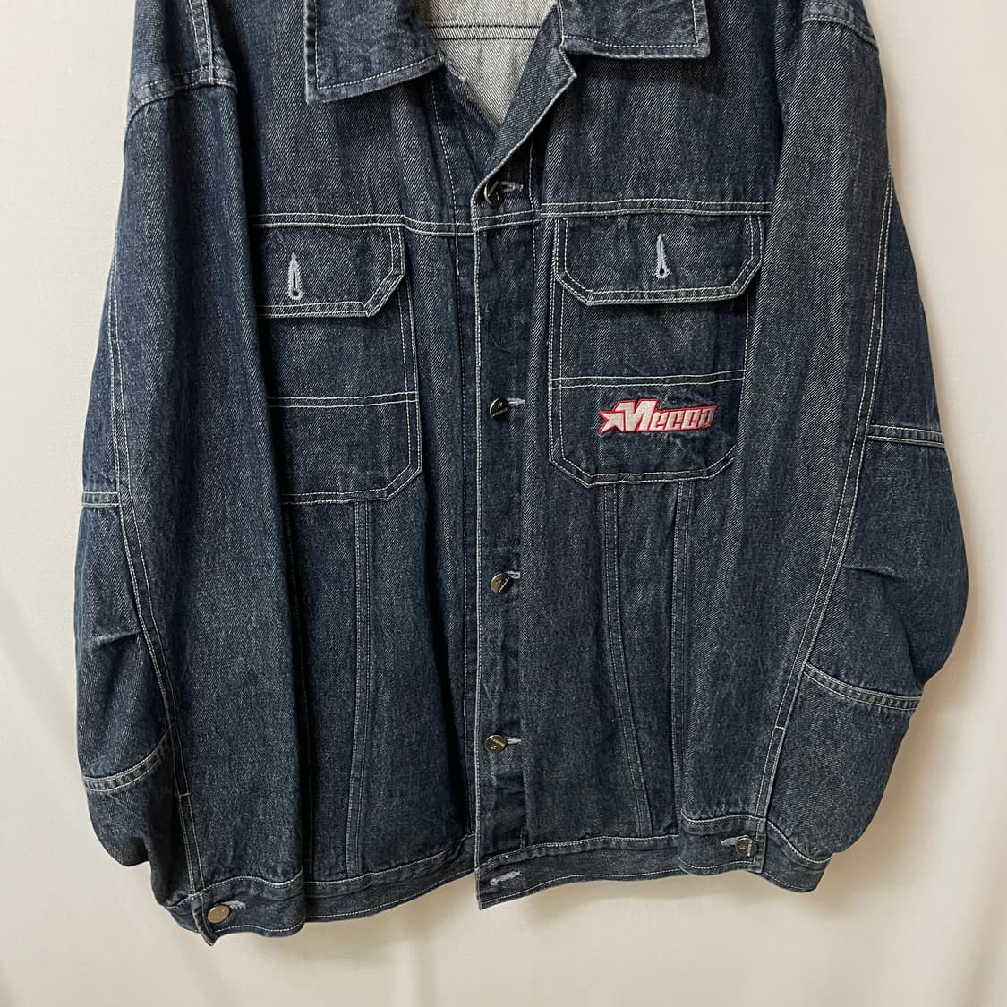 [ XXL ] MECCA USA 올드스쿨 데님 청자켓 상품이미지5
