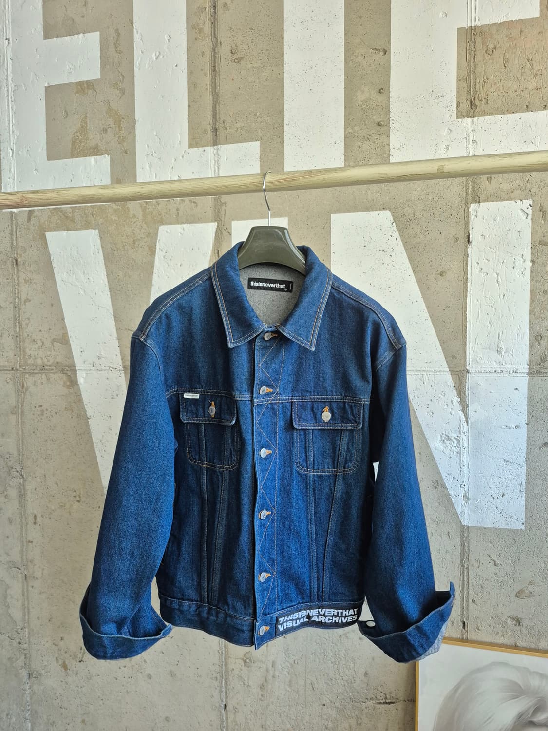 남성100)디스이즈네버댓 데님 자켓 청자켓 상품이미지3