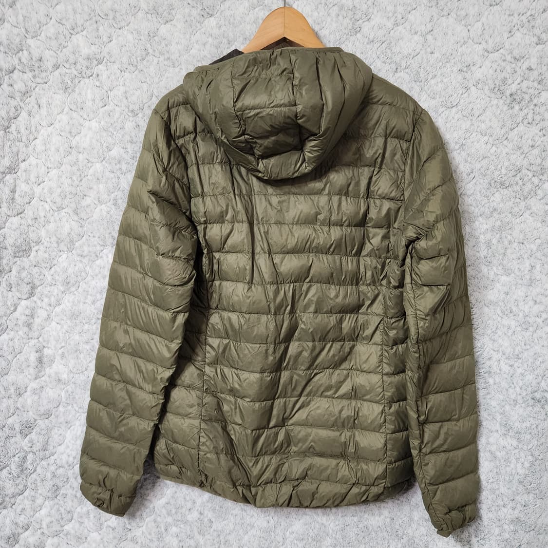 H484 [S] macpac 오리털 반집업 후드 점퍼 상품이미지4