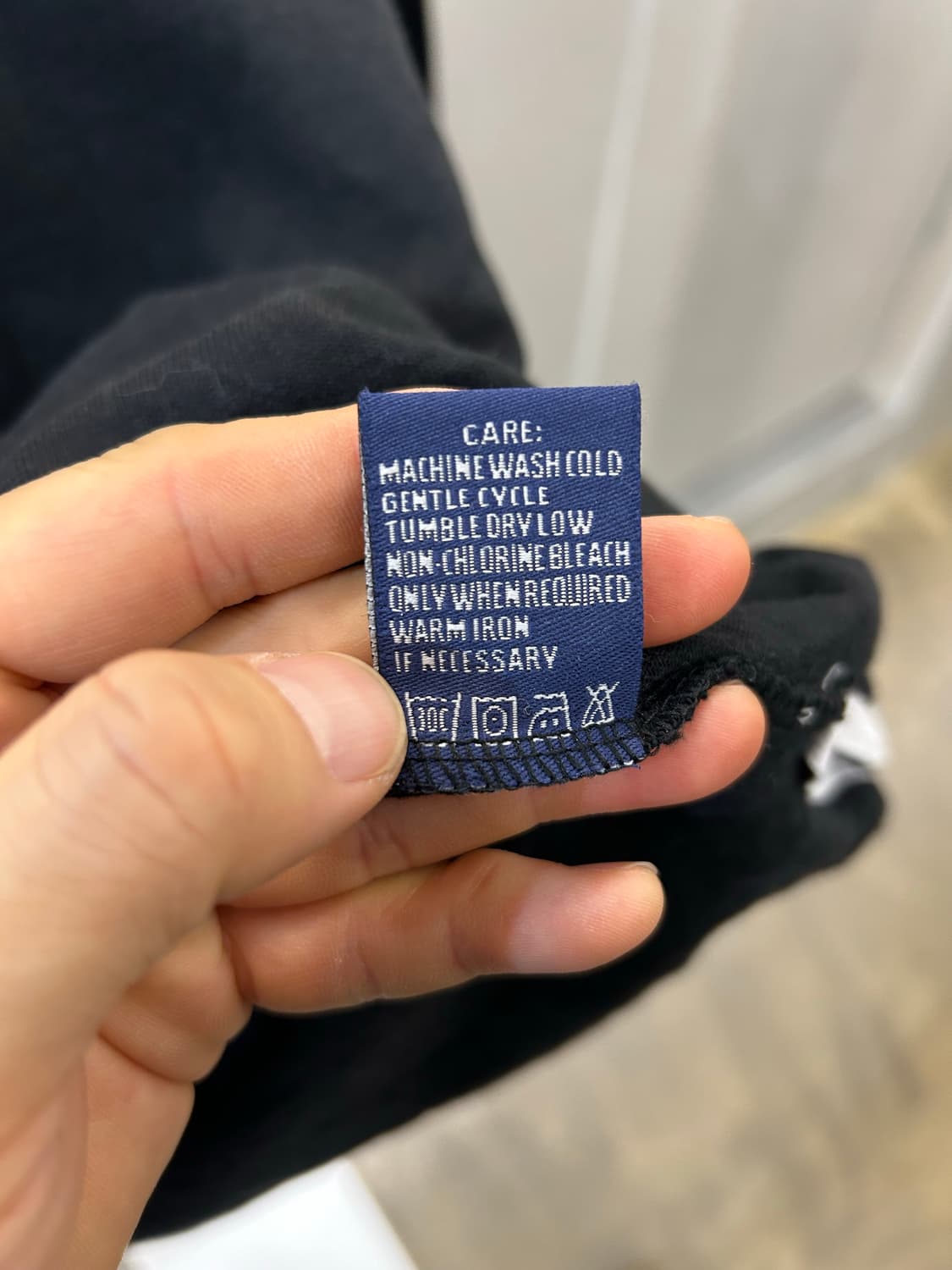 폴로 랄프로렌 럭비 긴팔 티셔츠 블랙 상품이미지6