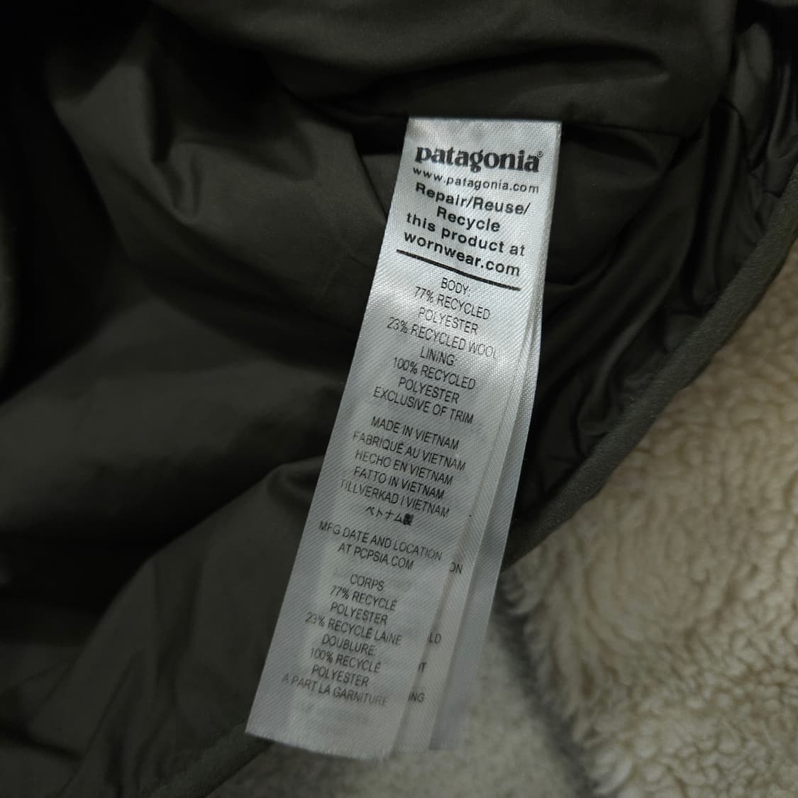 파타고니아 레트로x 딥파일 후드 플리스 M 상품이미지8