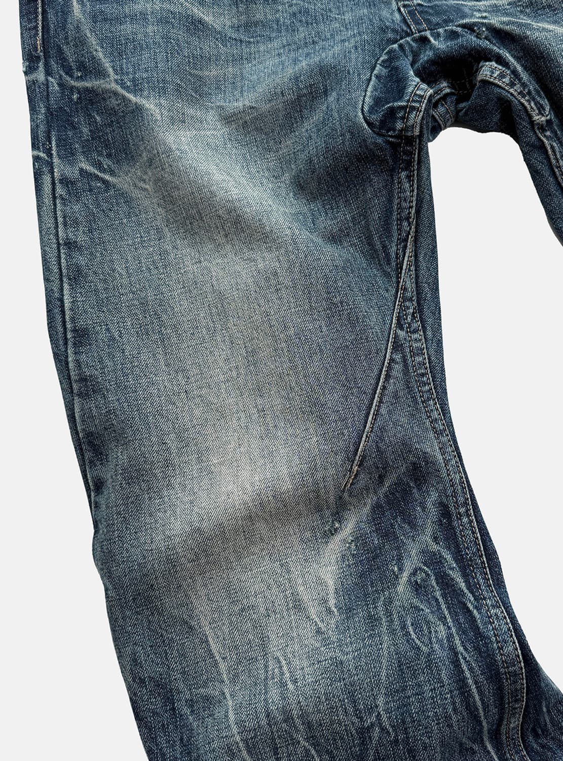 Tsunami Wave Washed Cut Denim  상품이미지7
