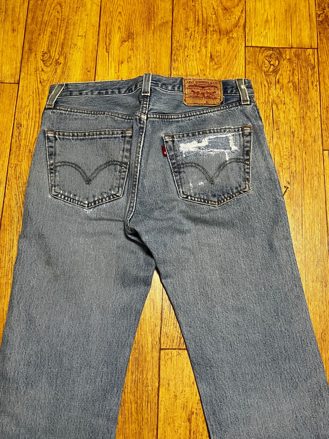 빈티지 리바이스 501 연청 30 상품이미지8