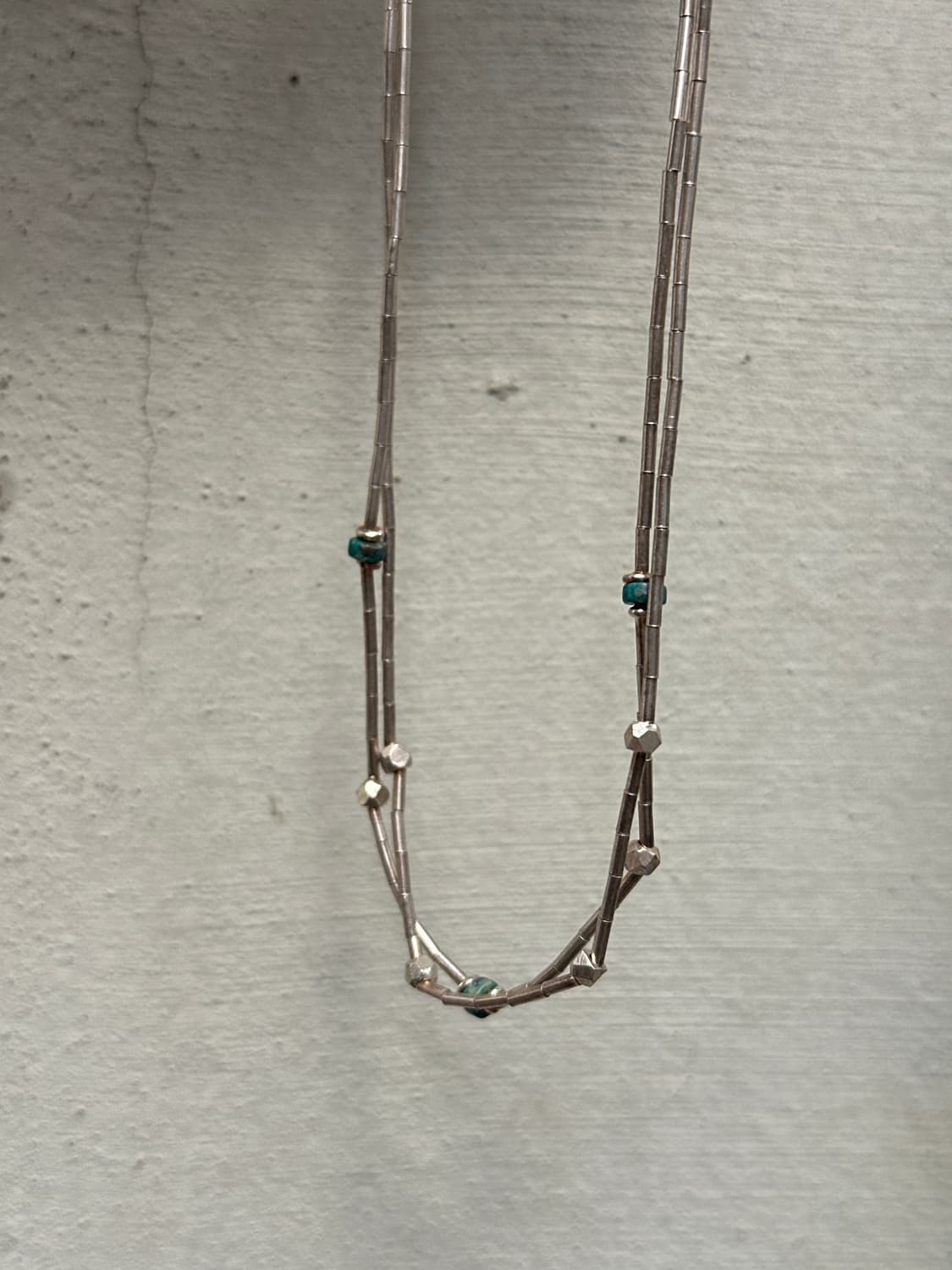 (Only 1) Turquoise Tube Bar Double Layer 상품이미지4