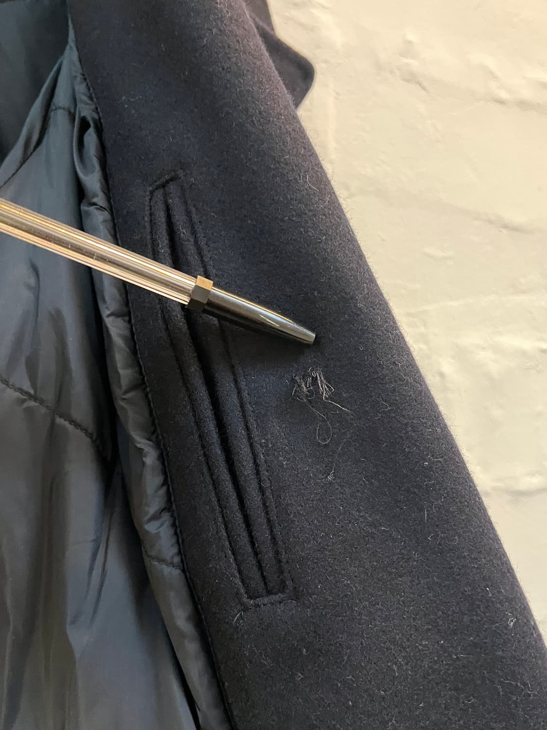 Gap 울 혼방 네이비 피코트 XL 상품이미지6