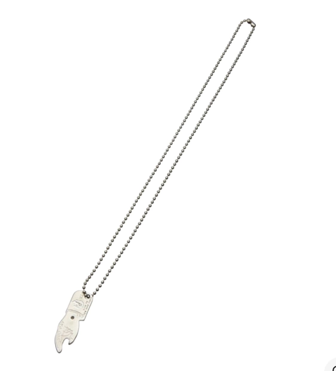 히스테릭글래머 유 페이 네클리스 실버 목걸이 상품이미지2