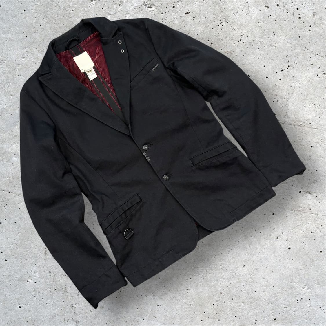 [M] 디젤 빈티지 블레이저 자켓 블랙 B507 상품이미지1