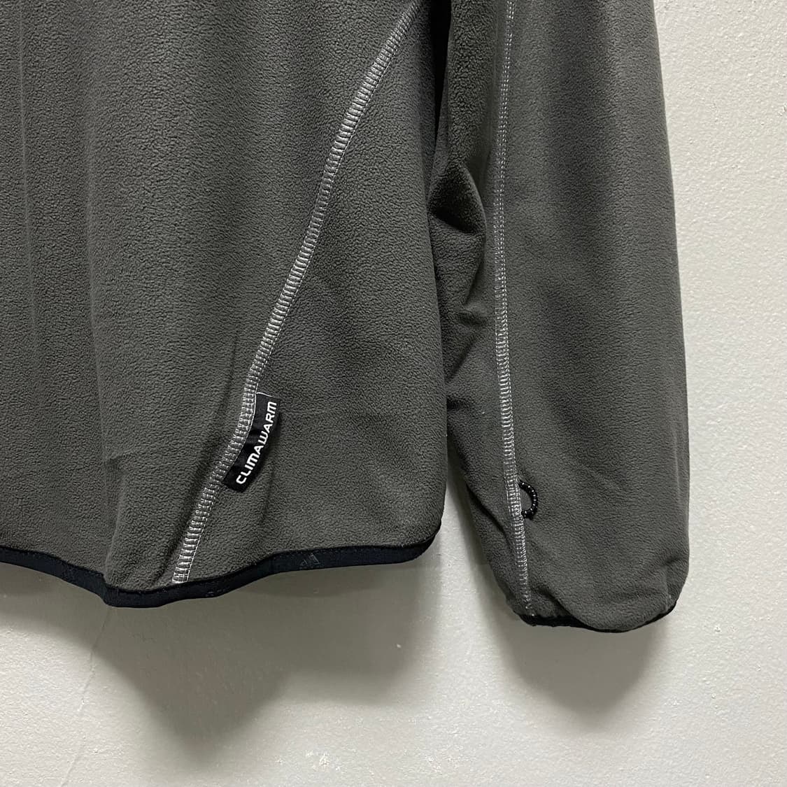 아디다스 로고 집업 후리스 상품이미지6