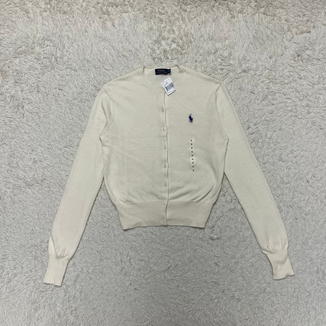 Polo Ralph Lauren white cardigan 상품이미지4