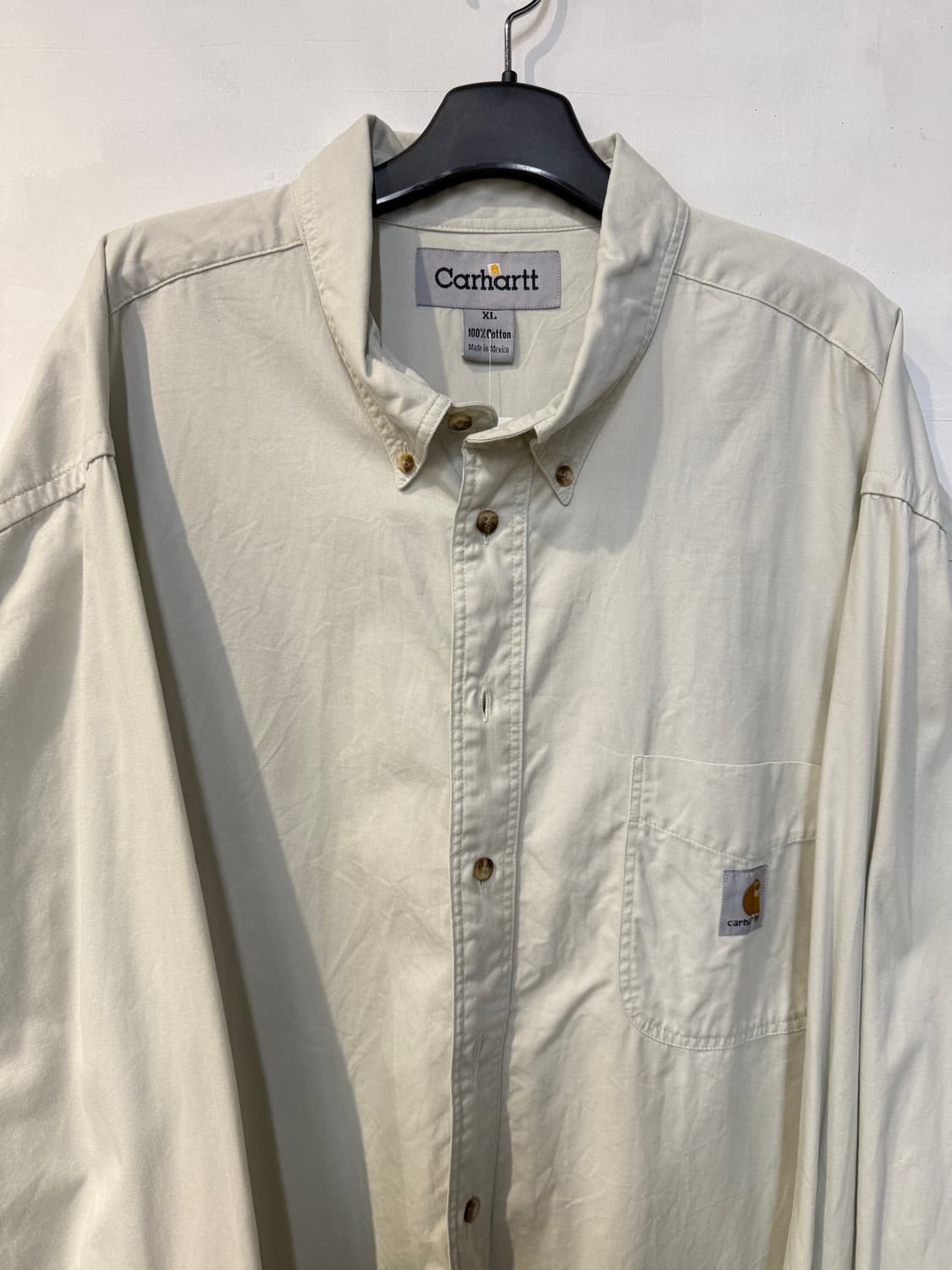 칼하트 아이보리 긴팔셔츠 상품이미지2