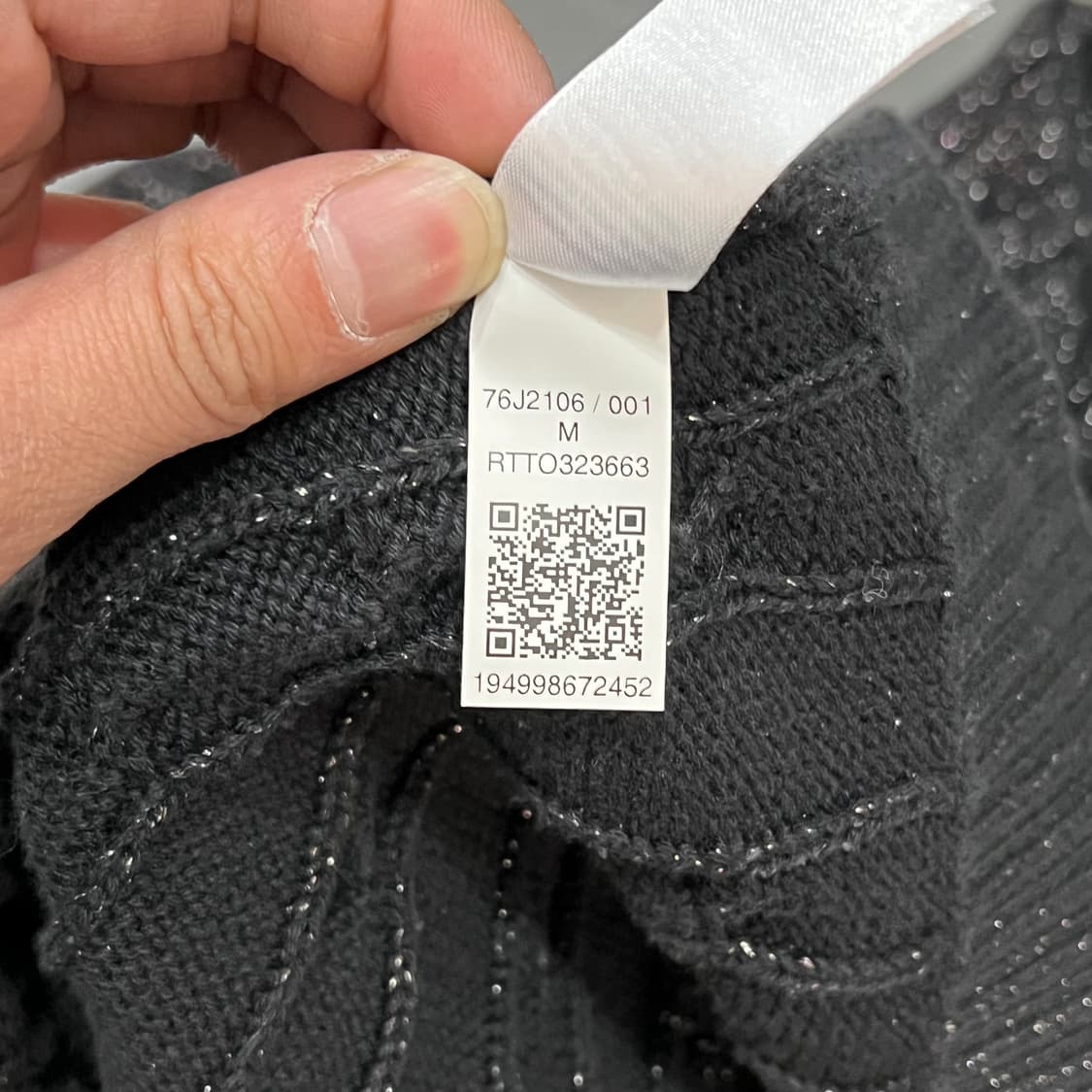  타미힐피거 글리터 꽈배기 니트 y15918 상품이미지9