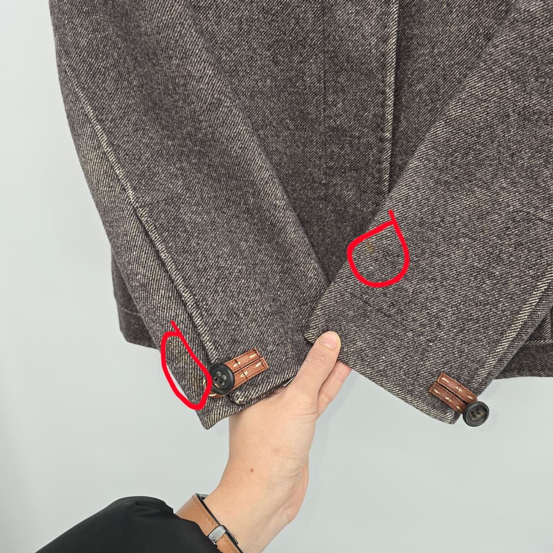 SJ SJ 울 자켓 / 여성 울 블레이저 겨울 자켓 상품이미지3