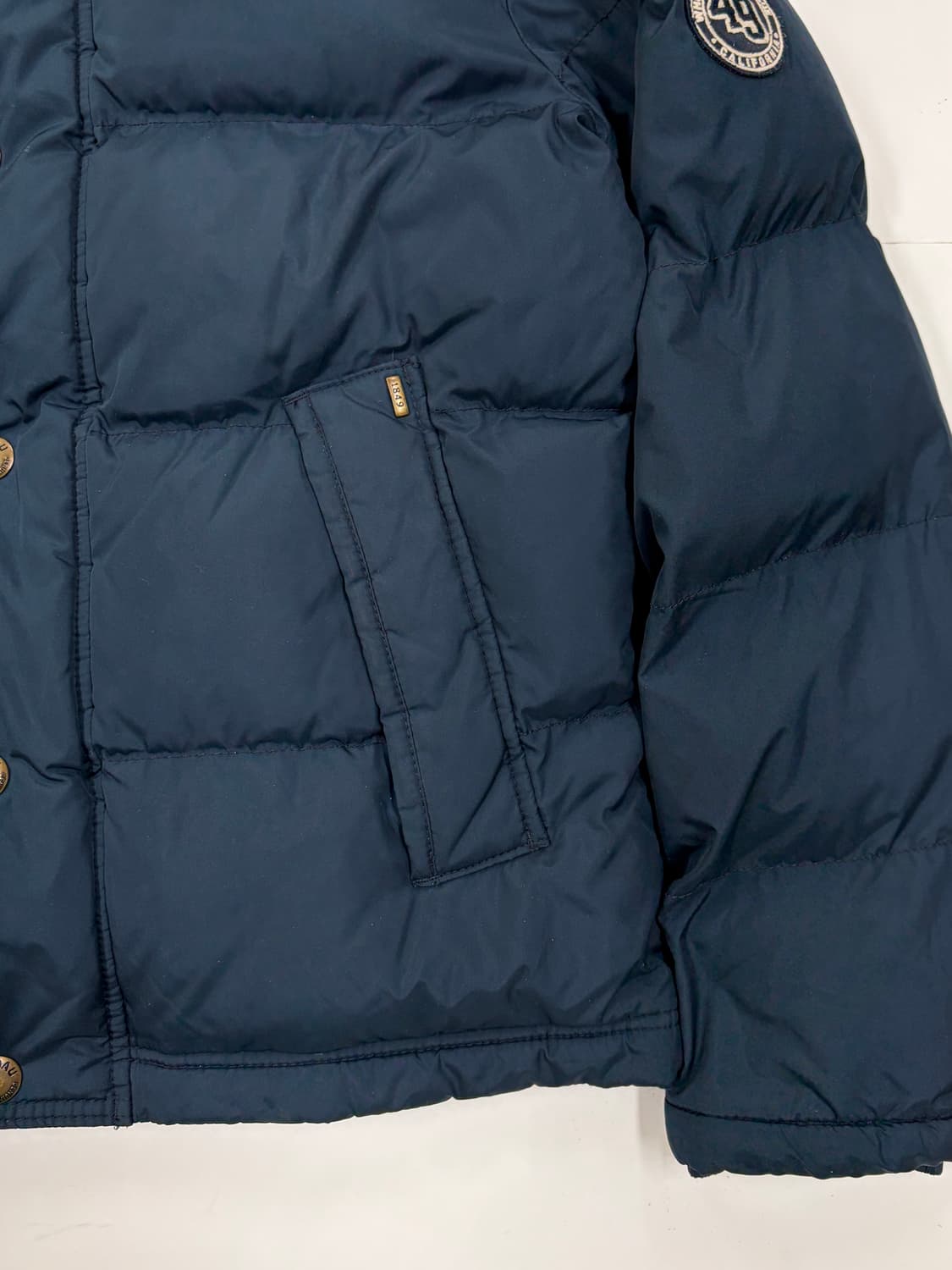 WHO A U 네이비 다운패딩 상품이미지3