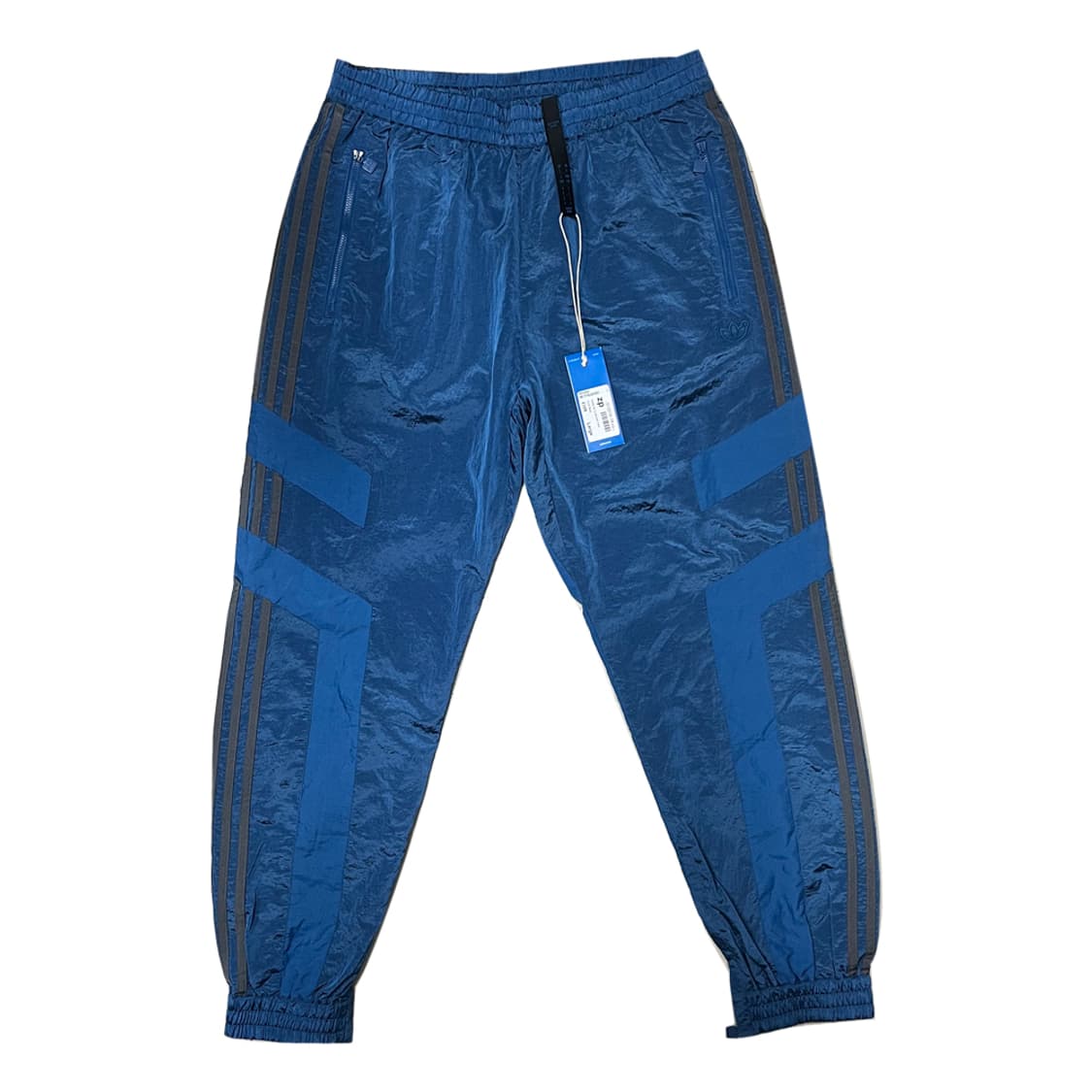 아디다스 데드스탁 블루버전 시리어스 우븐 트랙 팬츠 해외 L 상품이미지2