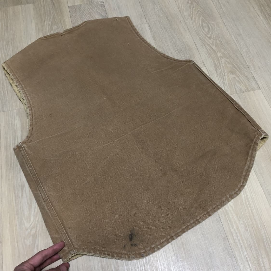 (M) 80's 미국제조 칼하트 Carhartt 덕캔버스 쉐르파 베스트  상품이미지10