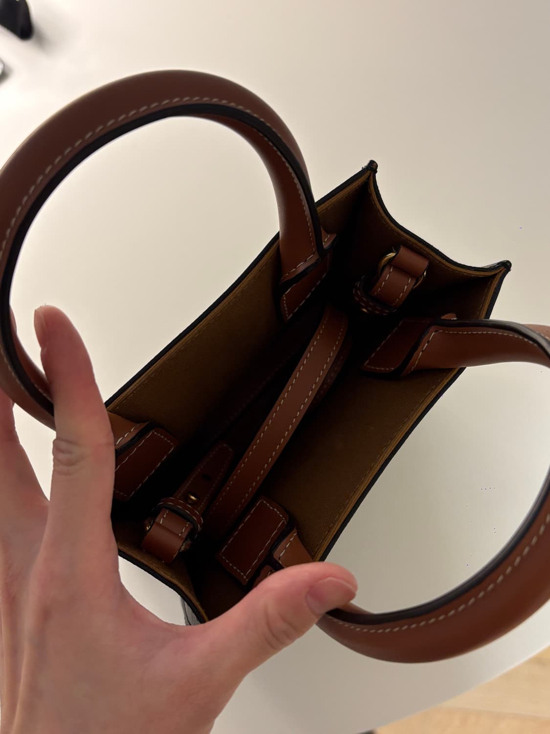 셀린느 트리옹프 캔버스 & 셀린느 프린트 카프스킨 미니 상품이미지6