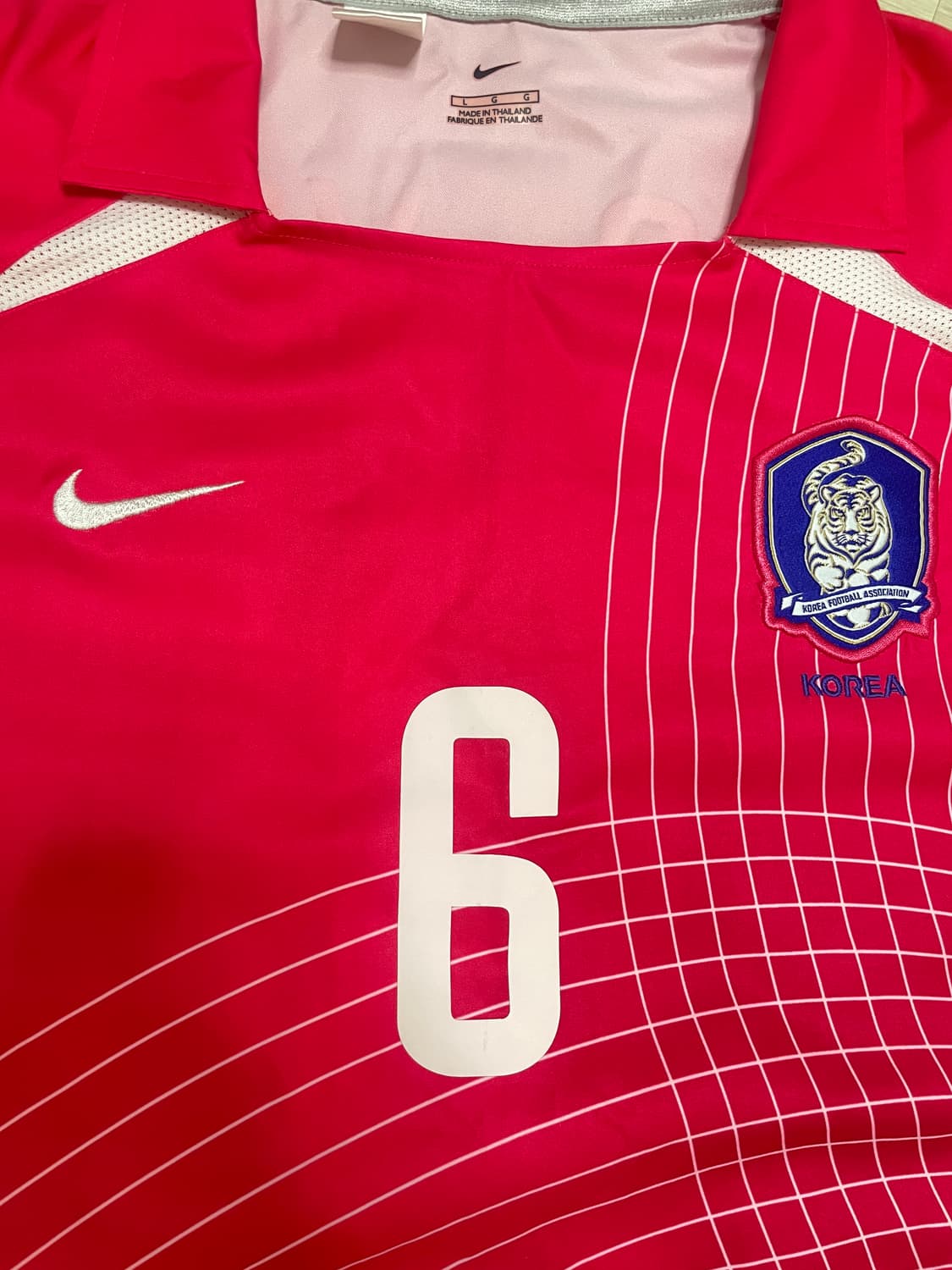 2002 국대 유니폼 유상철 마킹 L(100) 상품이미지3