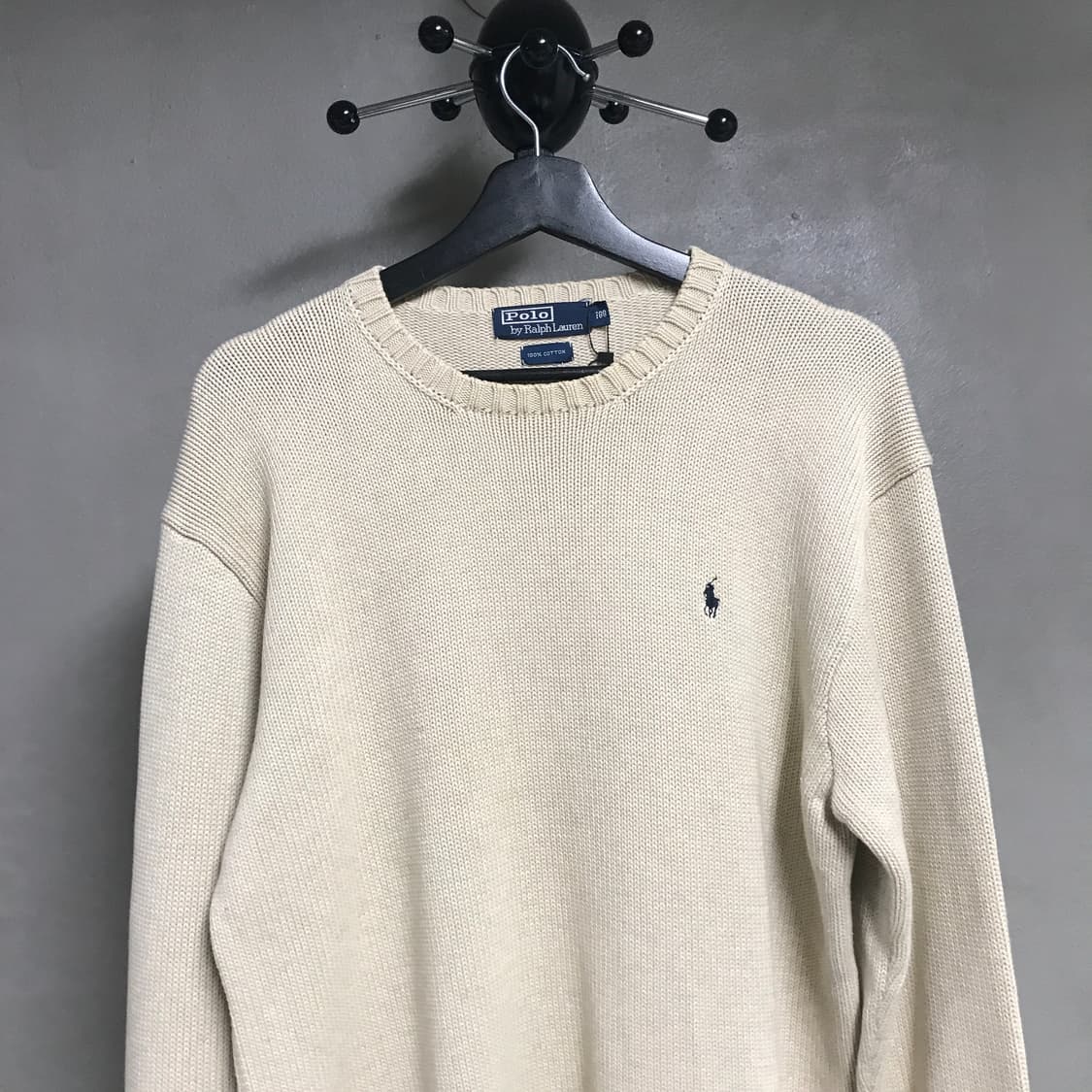 폴로 랄프로렌 베이지 니트 100 상품이미지2