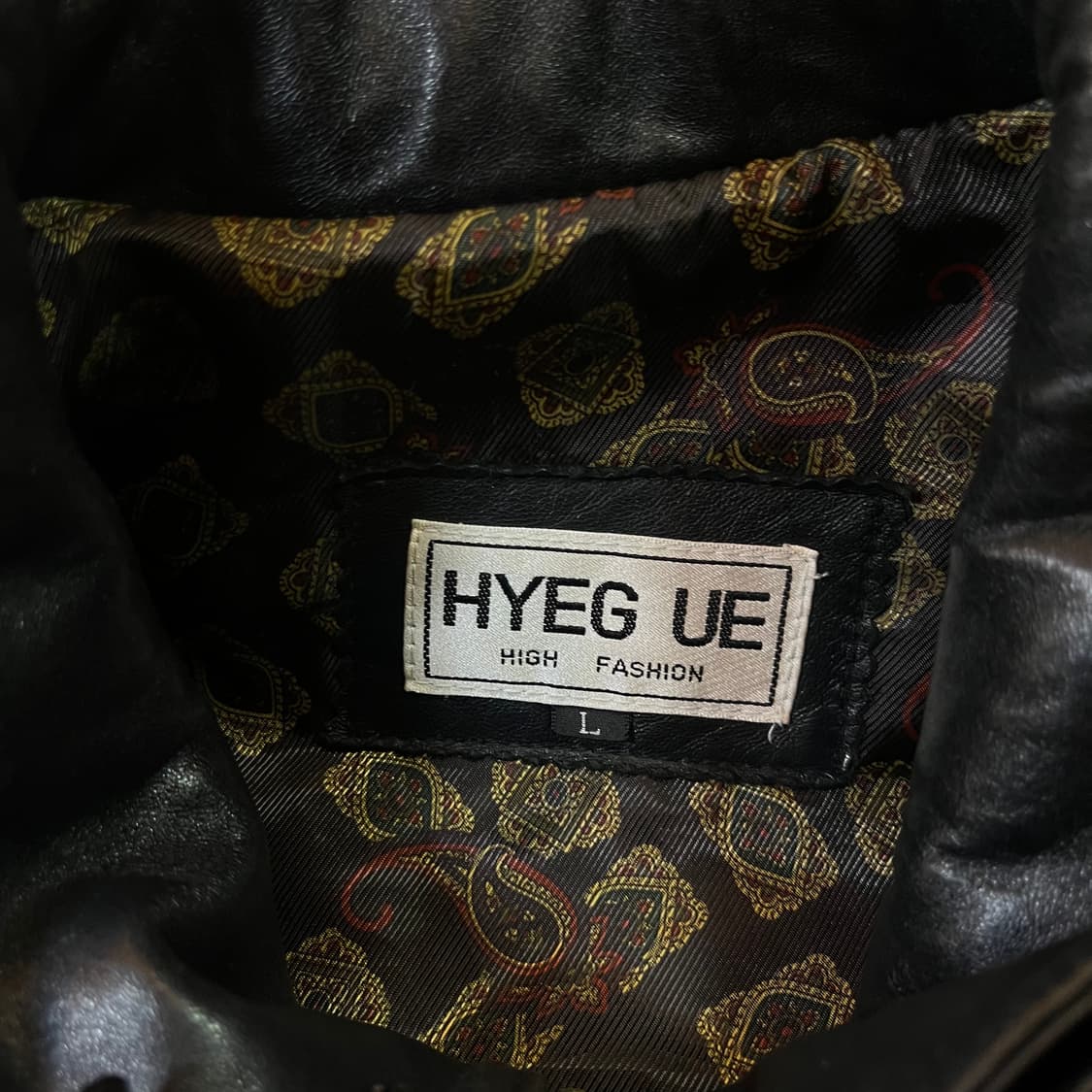 Vintage 빈티지 양가죽 봄버자켓 상품이미지3