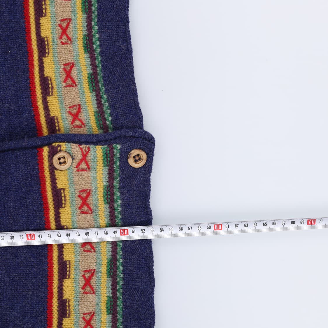 실측확인 베네통 울니트 조끼 0407H1 상품이미지5