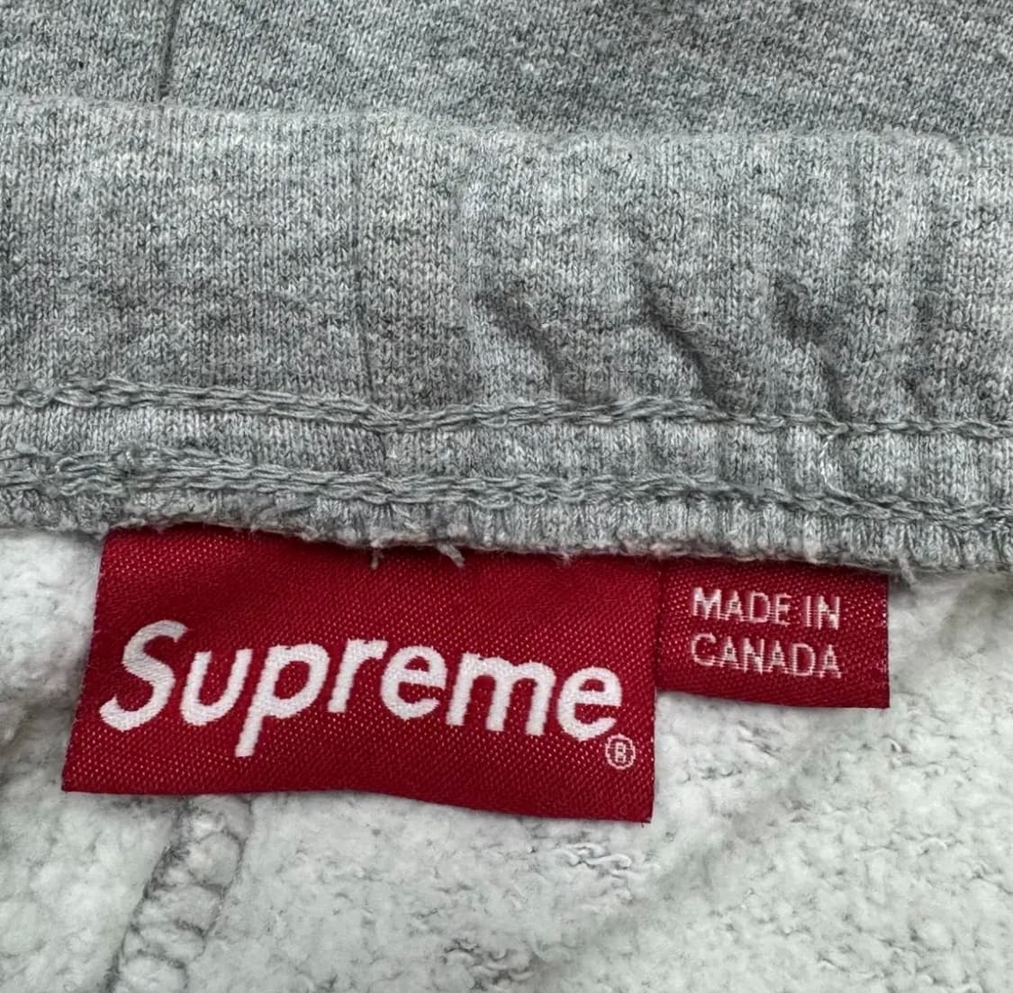 슈프림 21fw 스몰 박스 스웨트 쇼츠 헤더 그레이 XL  팝니다 상품이미지4