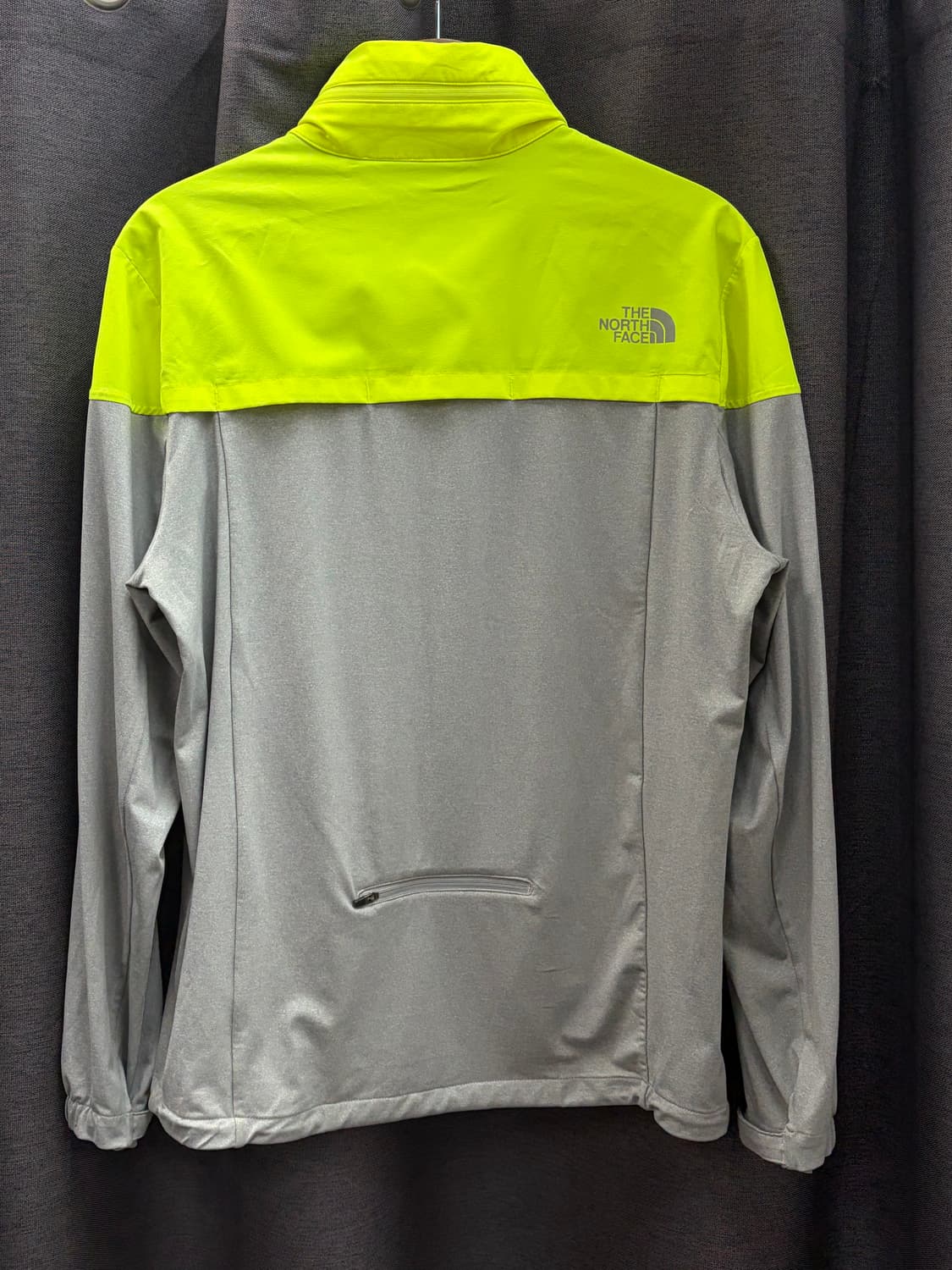 노스페이스 형광/회색 기능성 져지 바람막이 집업 (100) 상품이미지5
