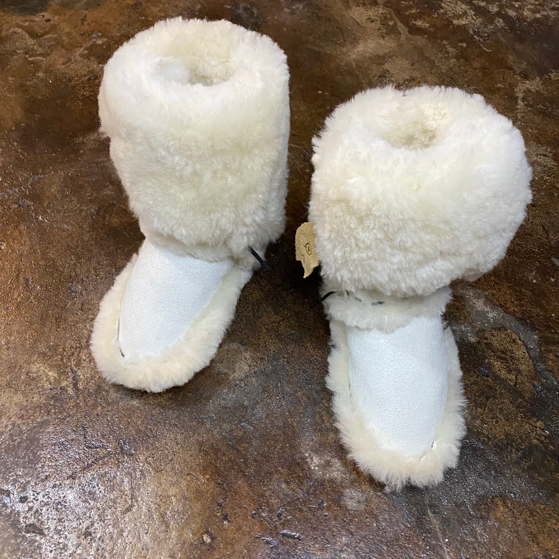 (7) imperfect Malibu cowboy 양털 부츠 상품이미지3