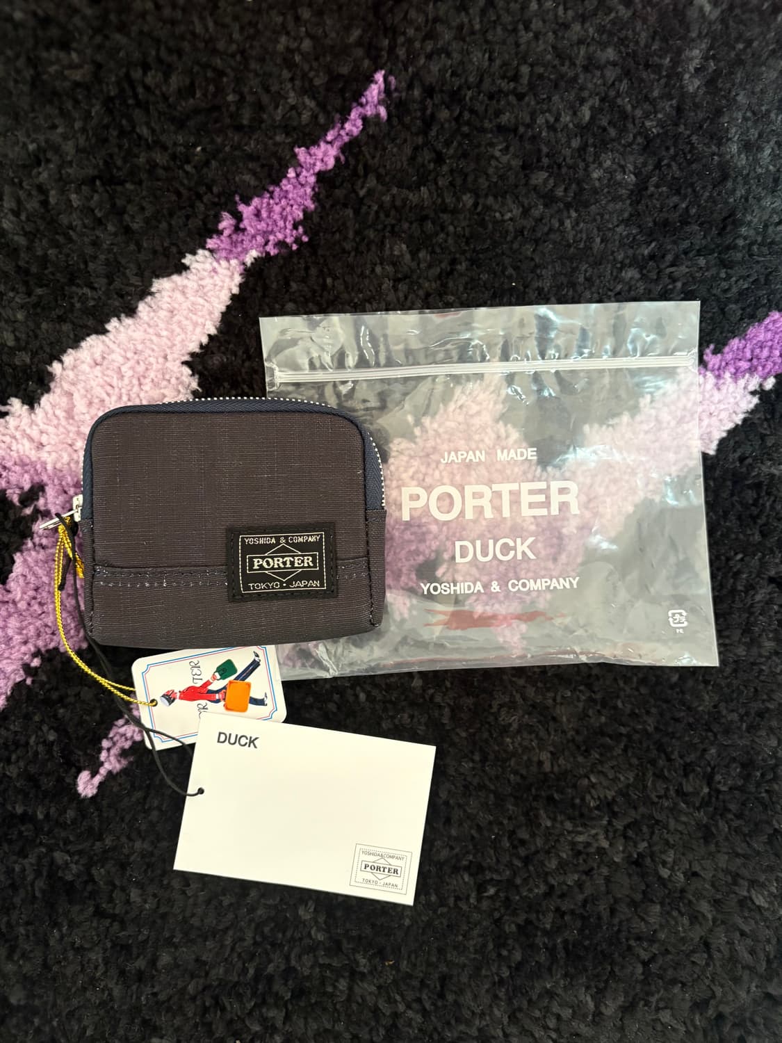 [OS] Porter Duck Coin Case Navy 상품이미지3
