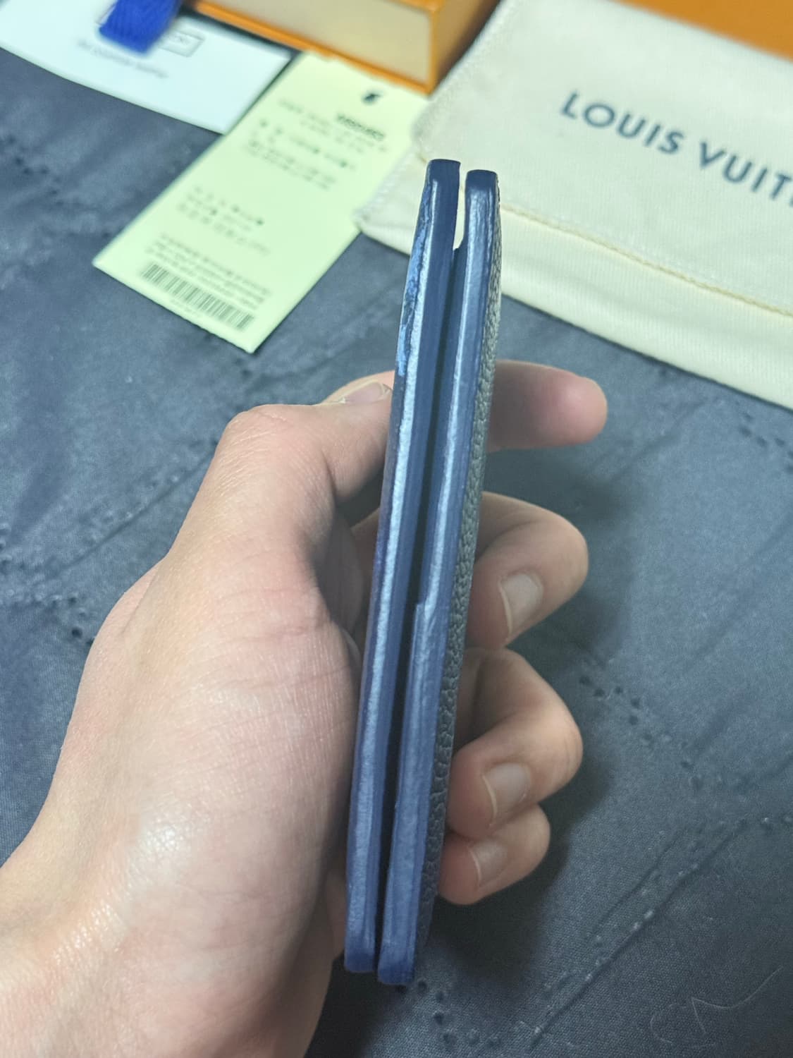 루이비통 이클립스 워터컬러 잉크 오거나이저 카드지갑 상품이미지5