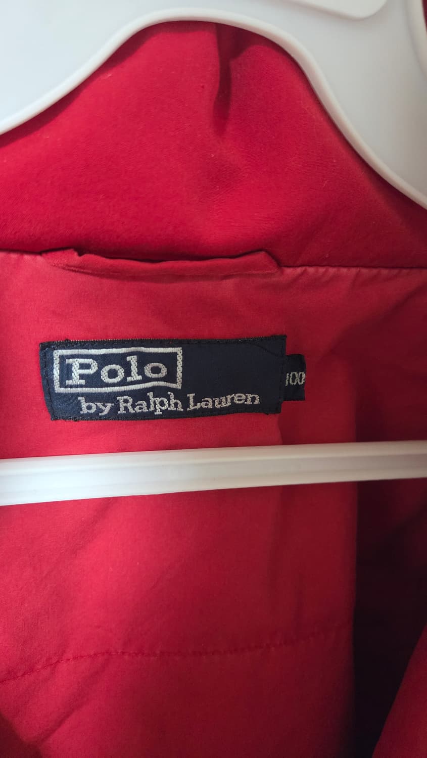 폴로 랄프로렌 레드 덕다운 봄버 자켓 상품이미지4