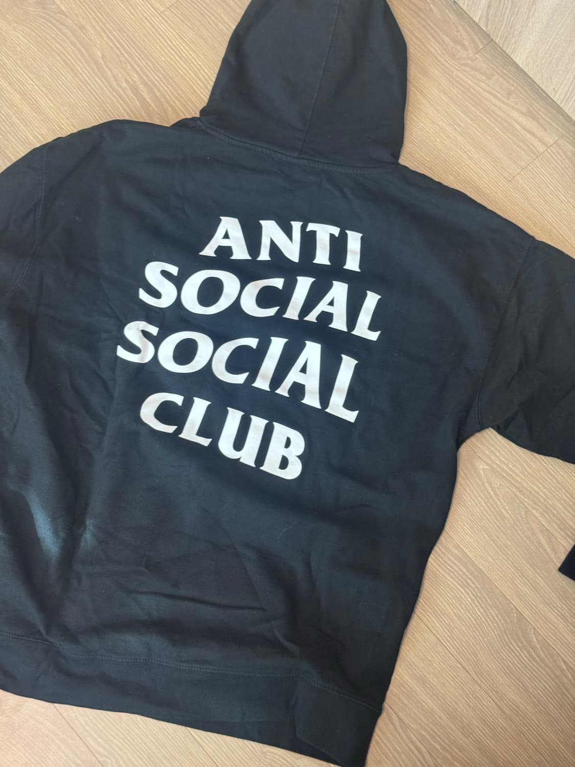 [XXL] 안티소셜소셜클럽 후드 블랙 상품이미지2