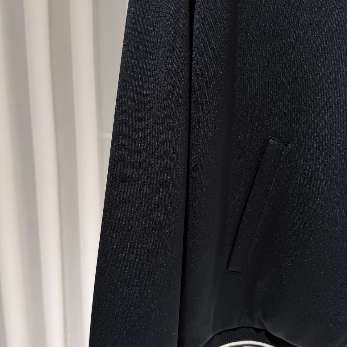 M / 셀린느 트리오페 테디 더블 베이스 블랙 져지 자켓 상품이미지4