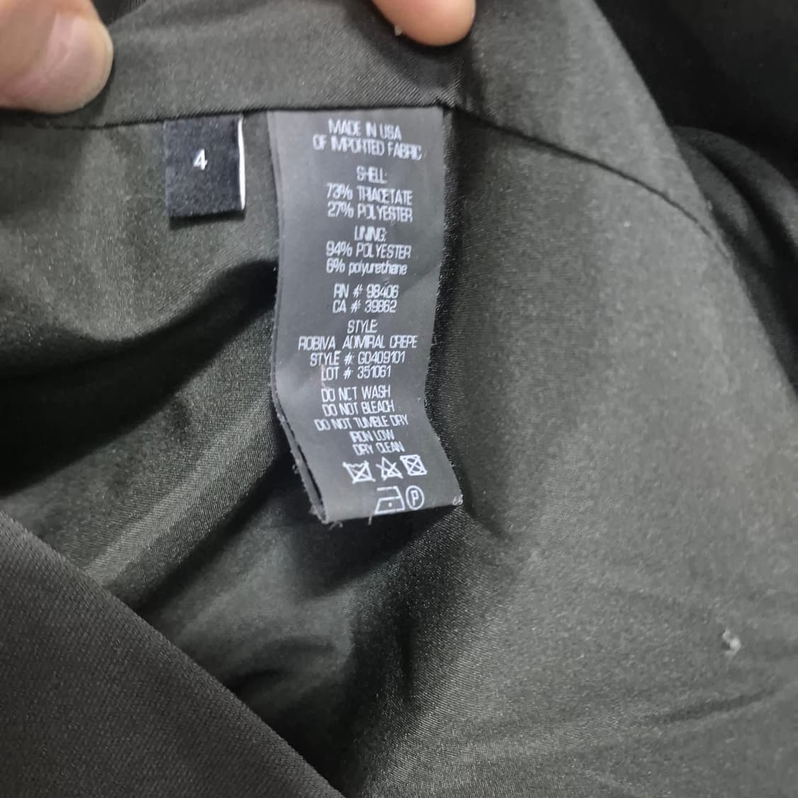 띠어리 카키 자켓 상품이미지5